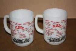 CUPS MUGS CB