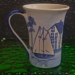 HANDPAINTED SAILBOAT