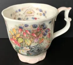 VINTAGE 1983  ROYAL DOULTON BRAMBLY HEDGE AUTUMN BEAKER COFFEE MUG