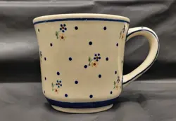BLUE DOT FLORAL