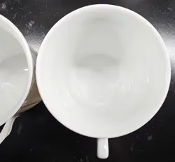 BARONESSE WHITE MUGS