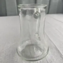 GLASS HANDLED MUG