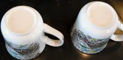 SET VINTAGE MUGS