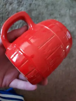 ORANGE BARREL MUG