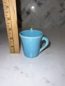 TALL CUP BLUE