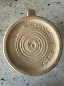 POTTERY MUG PITCHER