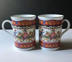 CAROUSEL MUGS SET/2
