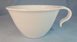 VINTAGE WINTER FROST WHITE HOOK HANDLE COFFEE CUPS CORELLE CORNING SET OF 8