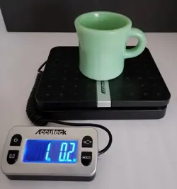 JADEITE MUG HEAVY