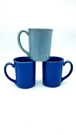 CUPS MUGS THREE