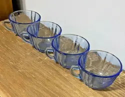 BLUE DEPRESSION GLASS