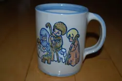 POTTERY CHRISTMAS NATIVITY
