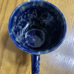 HANDLE MUG BLUE