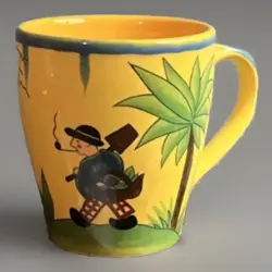 BLUE CUP/MUG VINTAGE