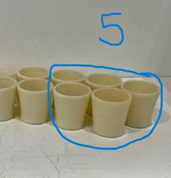 CUPS IVORY MILK