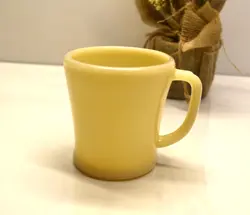 IVORY MILK GLASS