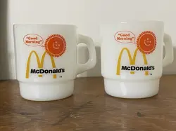 PAIR VINTAGE MCDONALDS