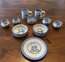 KIDS POTTERY SET.