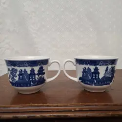 WHITE BLUE WILLOW