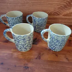 OF SPONGEWARE POTTERY