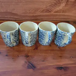 SPONGEWARE POTTERY USA