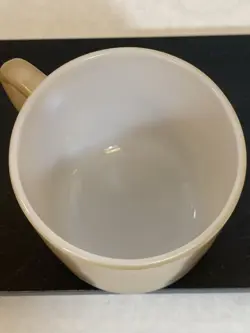 BROWN MILK GLASS