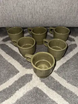 MUGS SPECKLED MOSS