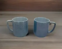 GLASS BLUE IRIDESCENT