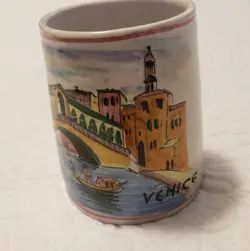 CERAMIC MUG SIGNED