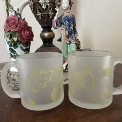 FROSTED MUGS W/