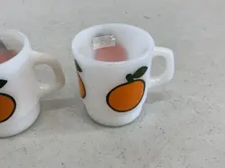 MILK GLASS ORANGE