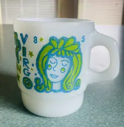 FIRE-KING VINTAGE VIRGO