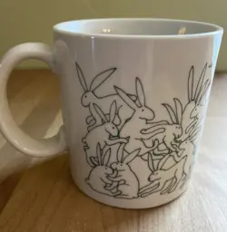 BUNNY RABBIT WHITE
