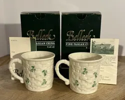PAIR BELLEEK