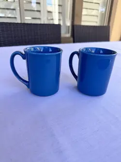 VINTAGE CORNING BLUE
