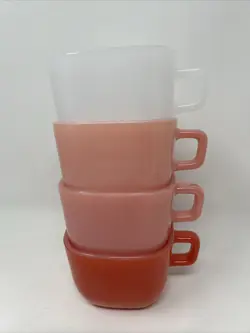 GLASS 1950'S SET