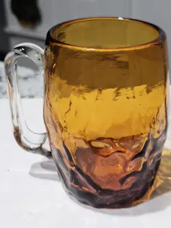 GLASS MUG STEIN