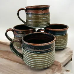 SIGNED BROWN TEAL