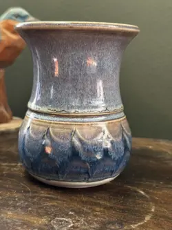 BLUE BROWN GLAZE