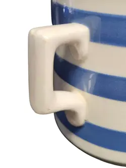 BLUE STRIPED MUG