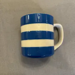 BLUE STRIPED MUG