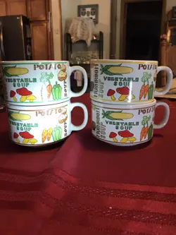BOWL/MUGS WITH