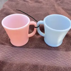 PINK BLUE GLASS