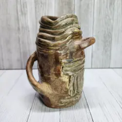 POTTERY CONTAINER MUG