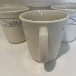 CUPS BLUE FLORAL