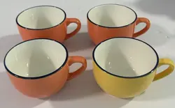CORAL YELLOW BLUE