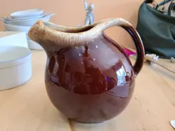 GLAZE PITCHER WITH