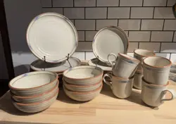 STONEWARE SERVICE FOR