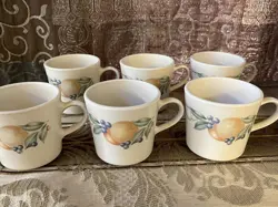 FRUIT MUGS SET