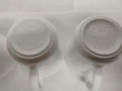 WHITE COFFEE/TEA MUGS